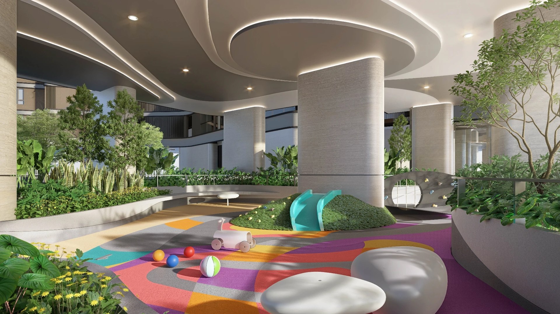 Aquarous Jomtien Pattaya — outdoor kids playground