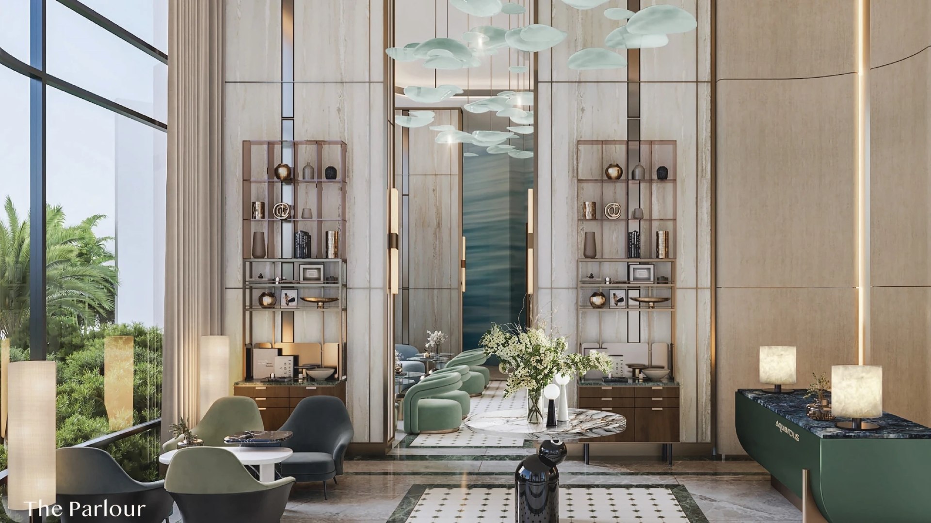 Aquarous Jomtien Pattaya — residents' lounge